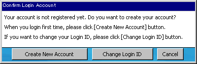 Confirm Login Account