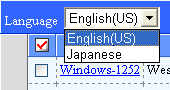 Language Selection