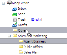 Move folder to