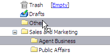 To delete folders