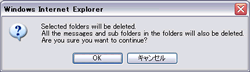 Confirmation of Delete