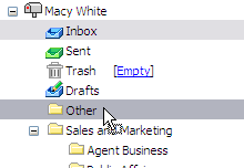 Move folder to