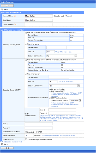 Account Information