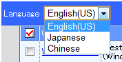 Language Selection